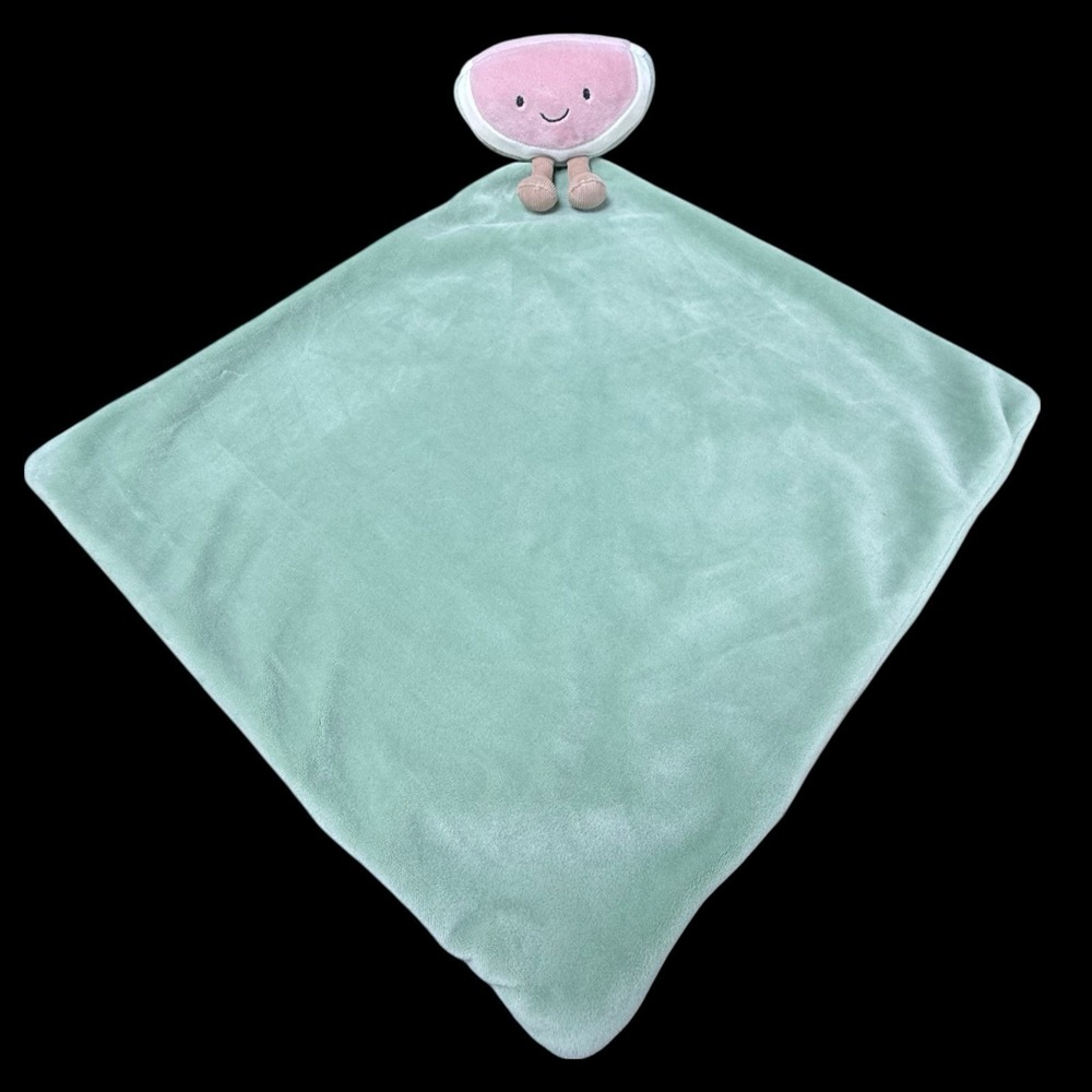 Jellycat London Watermelon Amuseable Soother Security Blanket Lovey Green Red‎